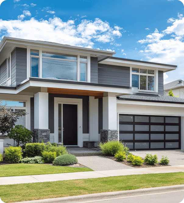 Modern house exterior